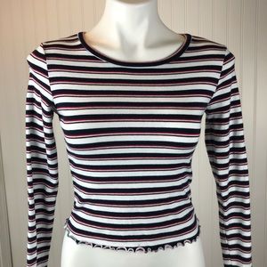 Garage Brand Stripped Long Sleeve